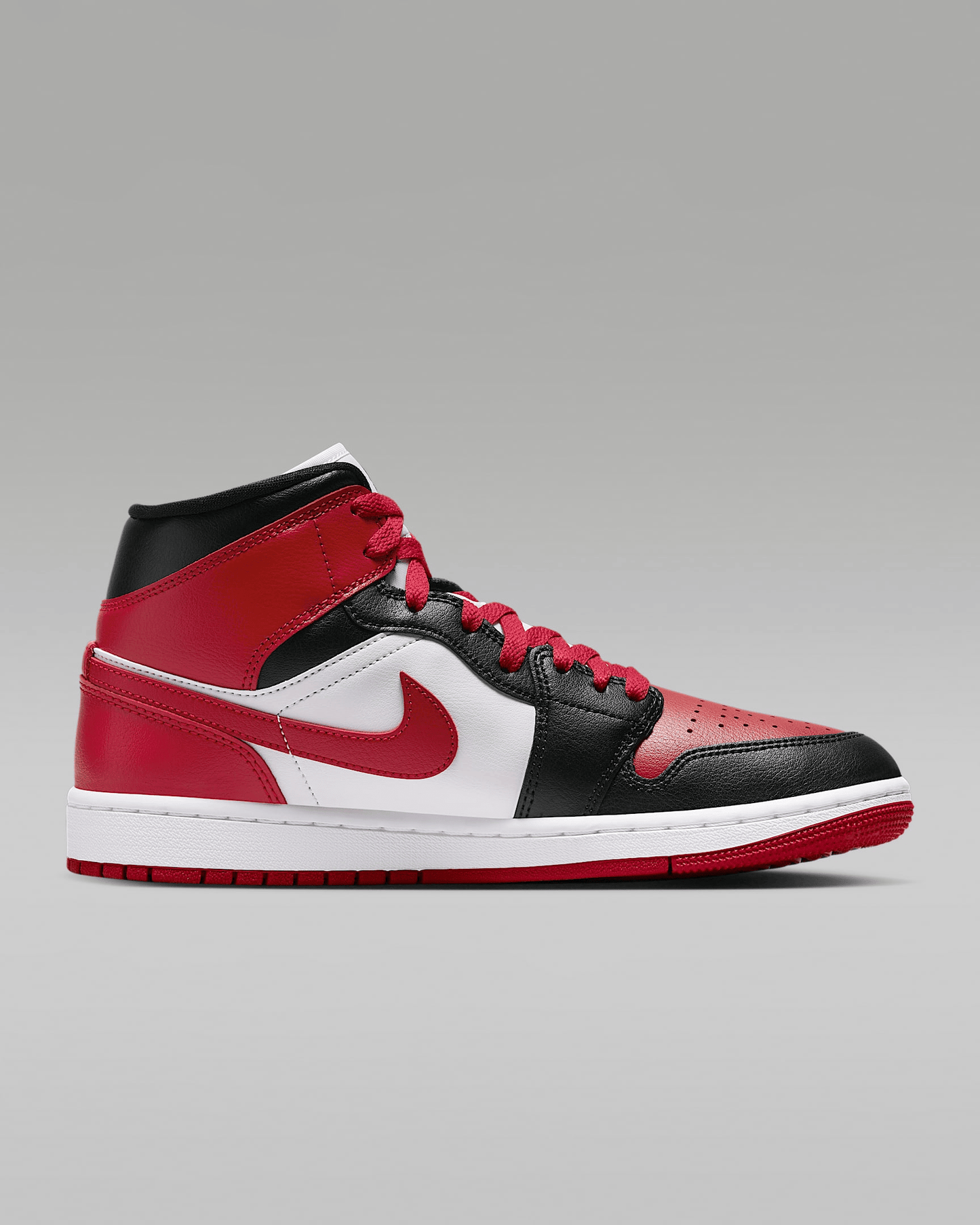 Men's Air Jordan 1 Mid SE Gym Red Shoes