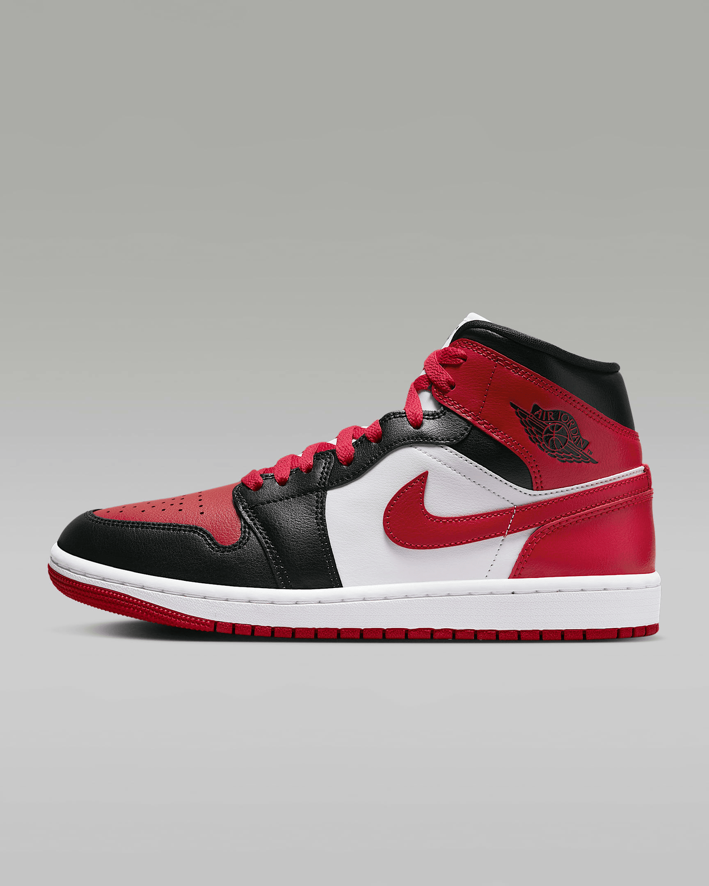 Men's Air Jordan 1 Mid SE Gym Red Shoes