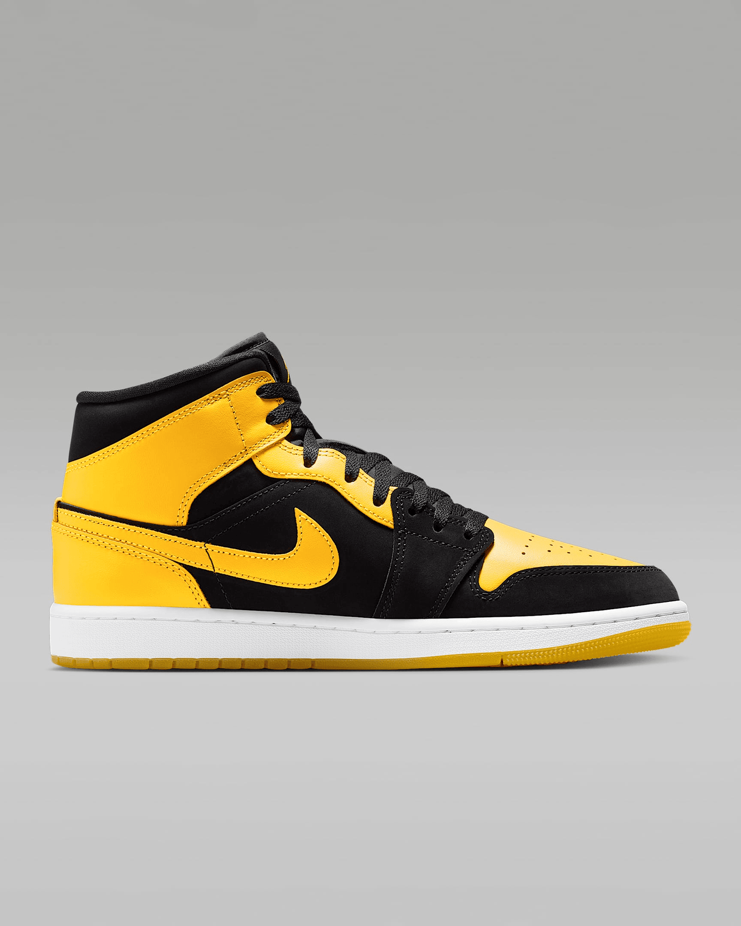 Men's Air Jordan 1 Mid SE Varsity Maize Shoes
