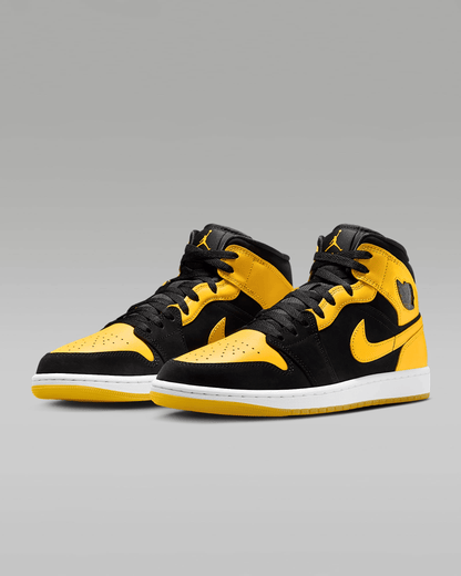 Men's Air Jordan 1 Mid SE Varsity Maize Shoes