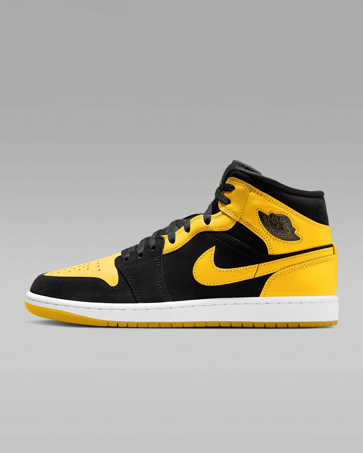 Men's Air Jordan 1 Mid SE Varsity Maize Shoes
