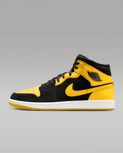 Men's Air Jordan 1 Mid SE Varsity Maize Shoes