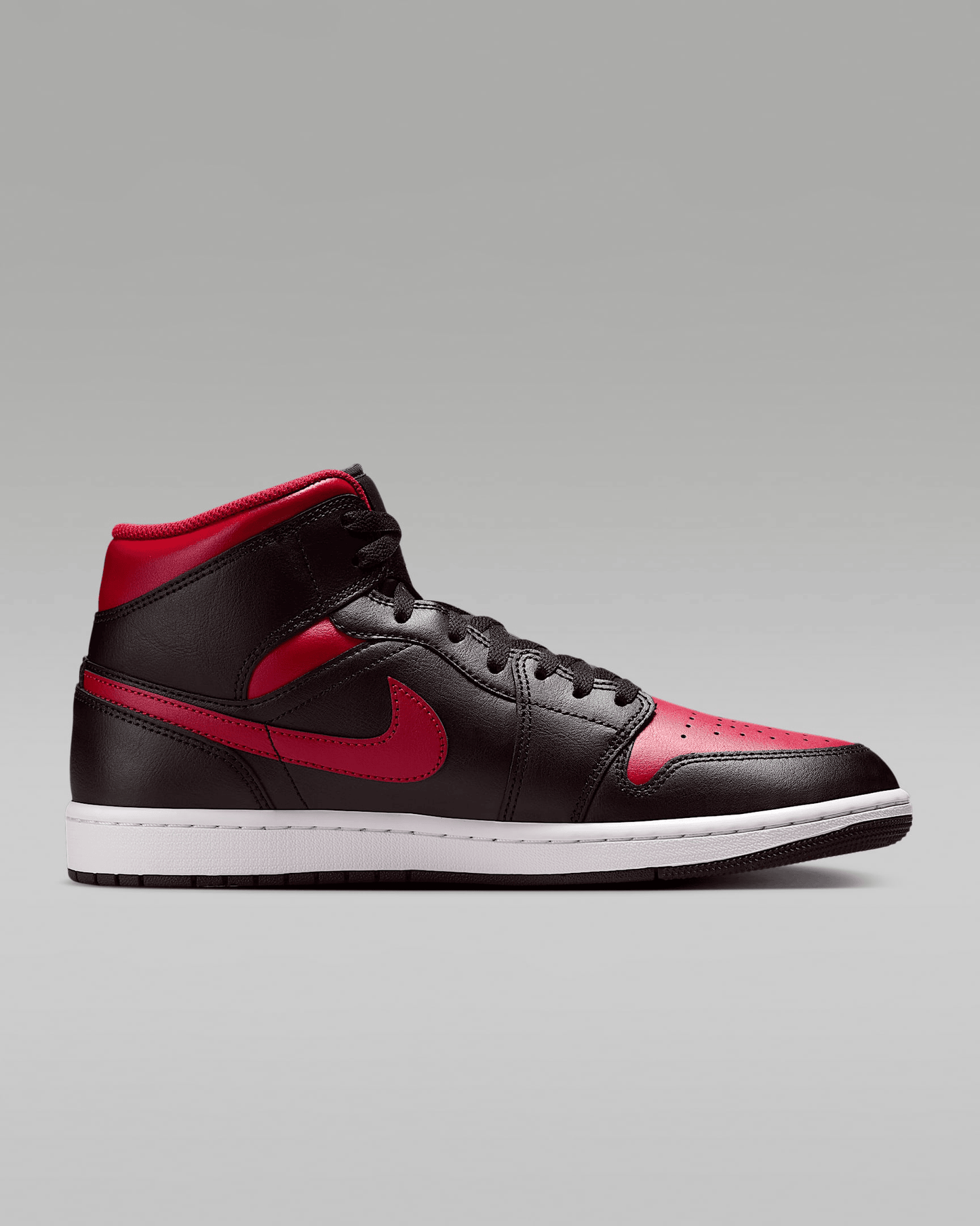 Men's Air Jordan 1 Mid SE Varsity Red Shoes