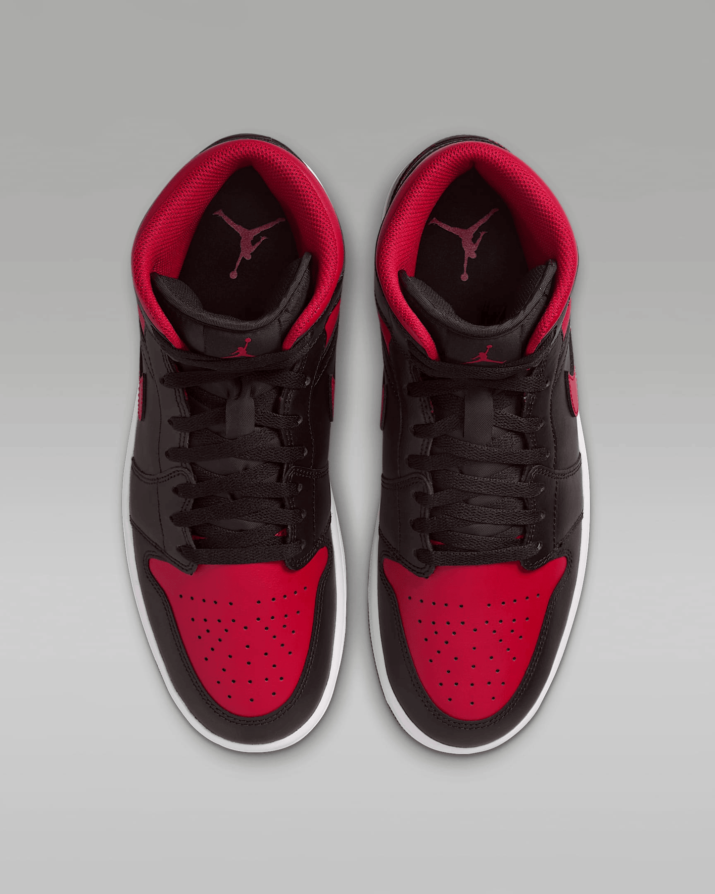 Men's Air Jordan 1 Mid SE Varsity Red Shoes