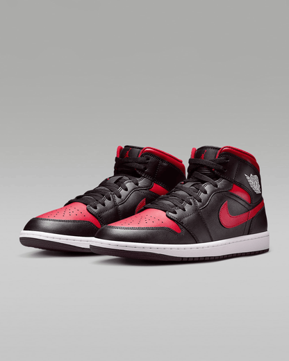 Men's Air Jordan 1 Mid SE Varsity Red Shoes