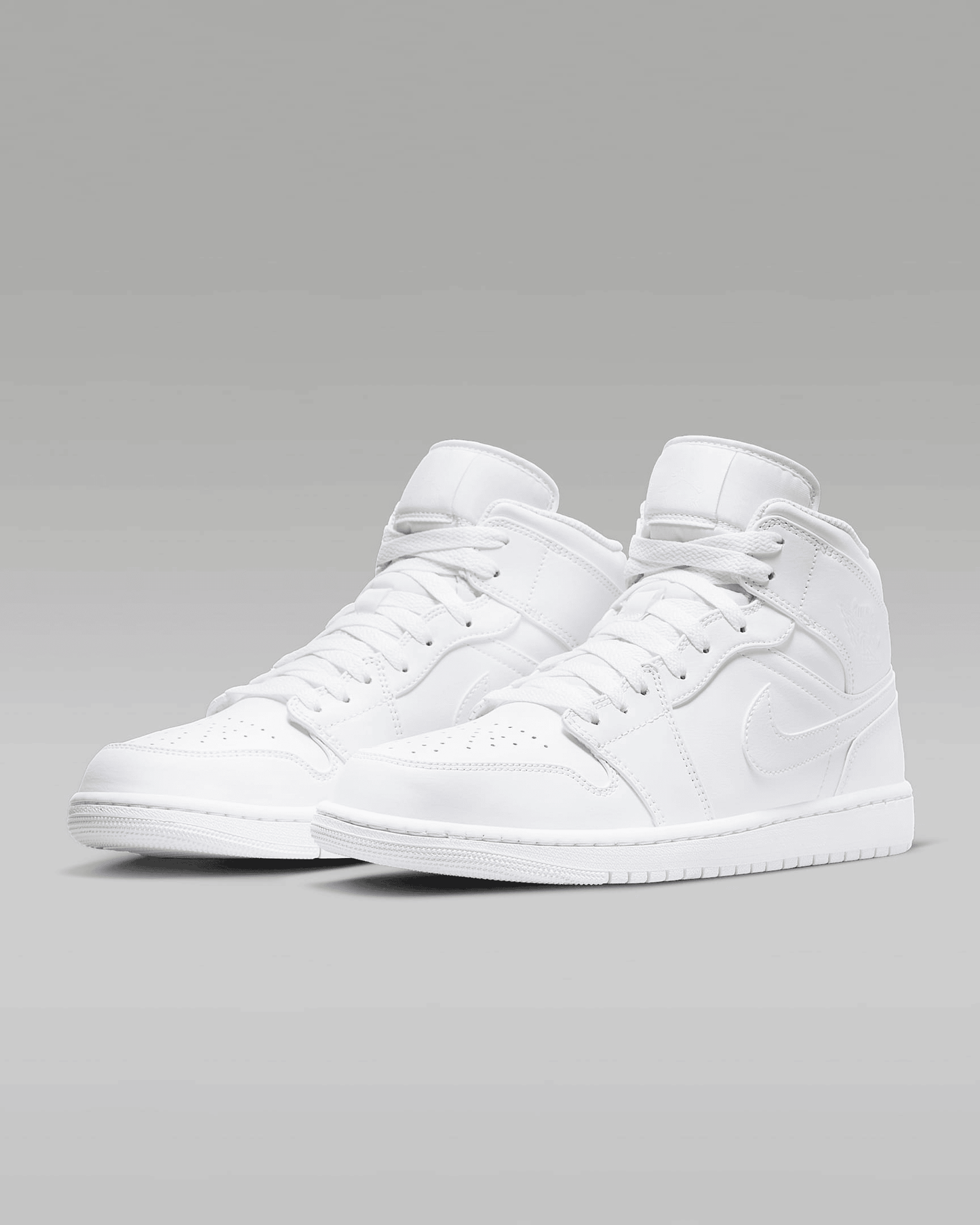 Men's Air Jordan 1 Mid SE White Shoes