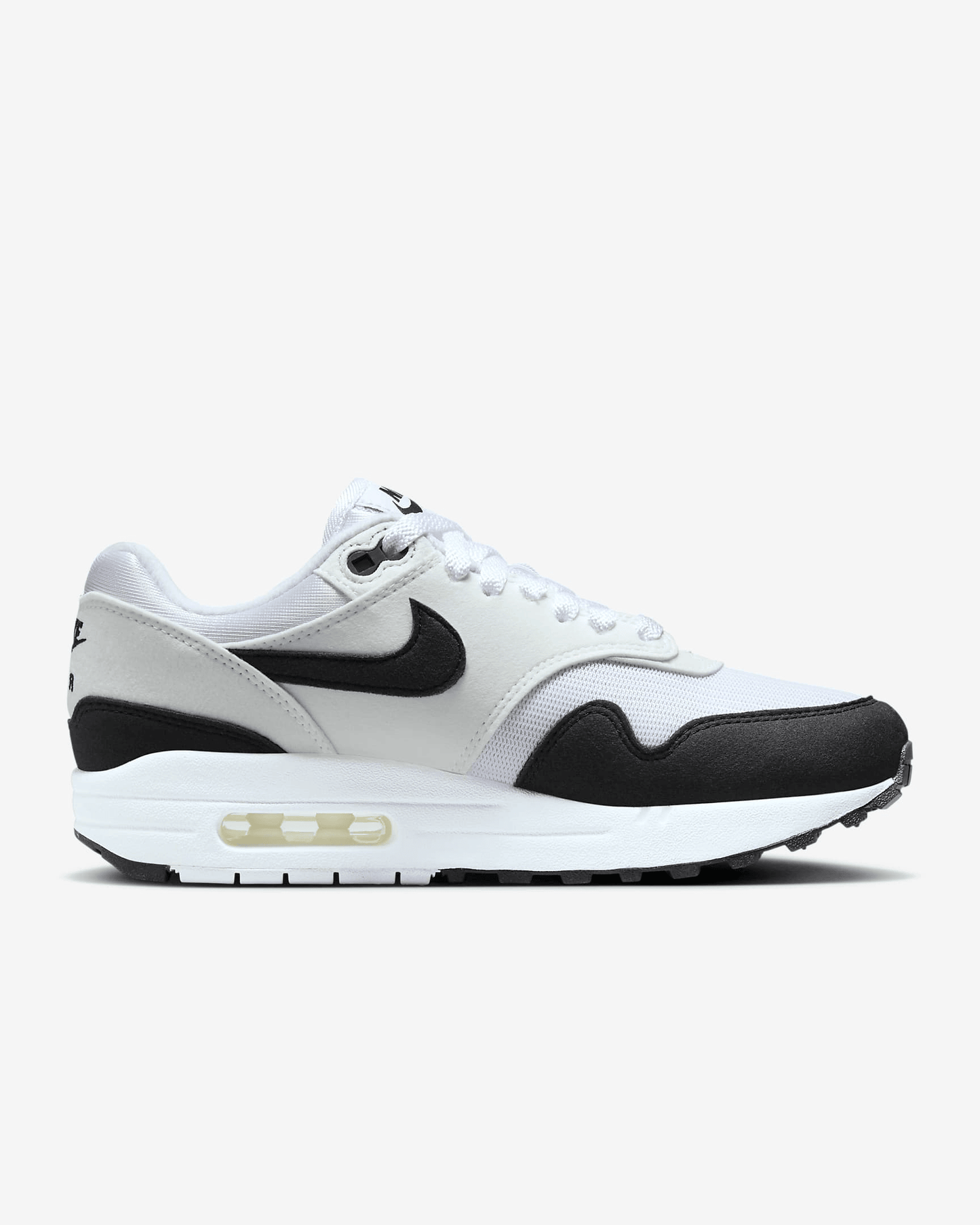 Men's Nike Air Max 1 WhiteBlack Shoes