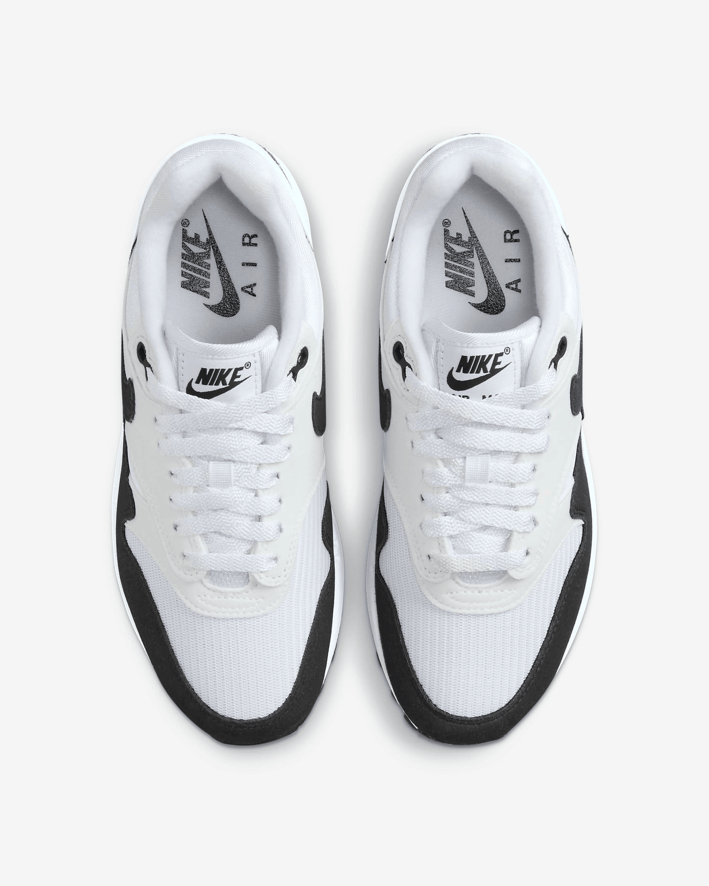 Men's Nike Air Max 1 WhiteBlack Shoes