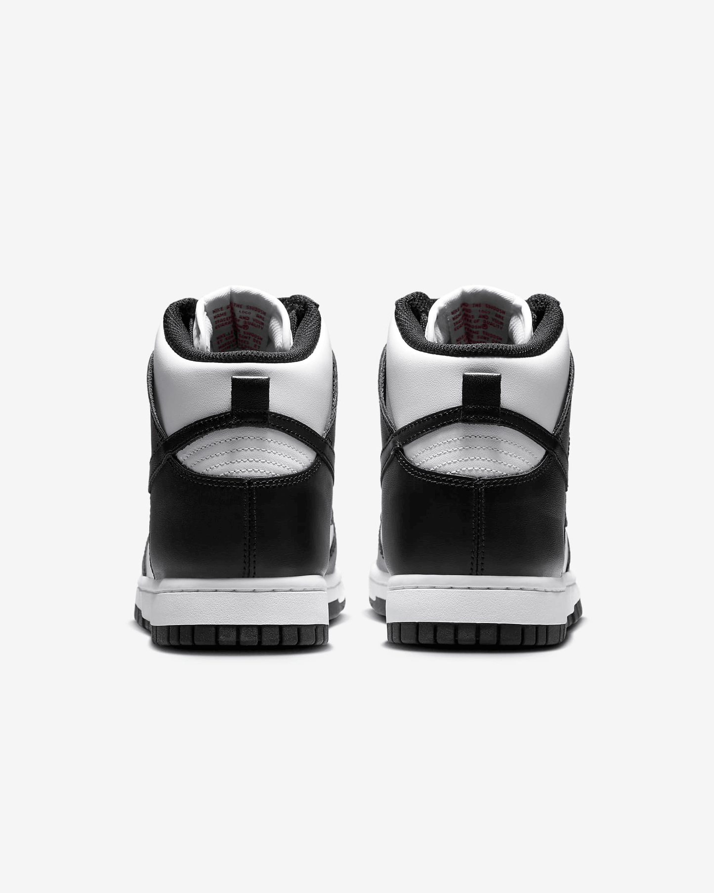Men's Nike Dunk High Black Shoes