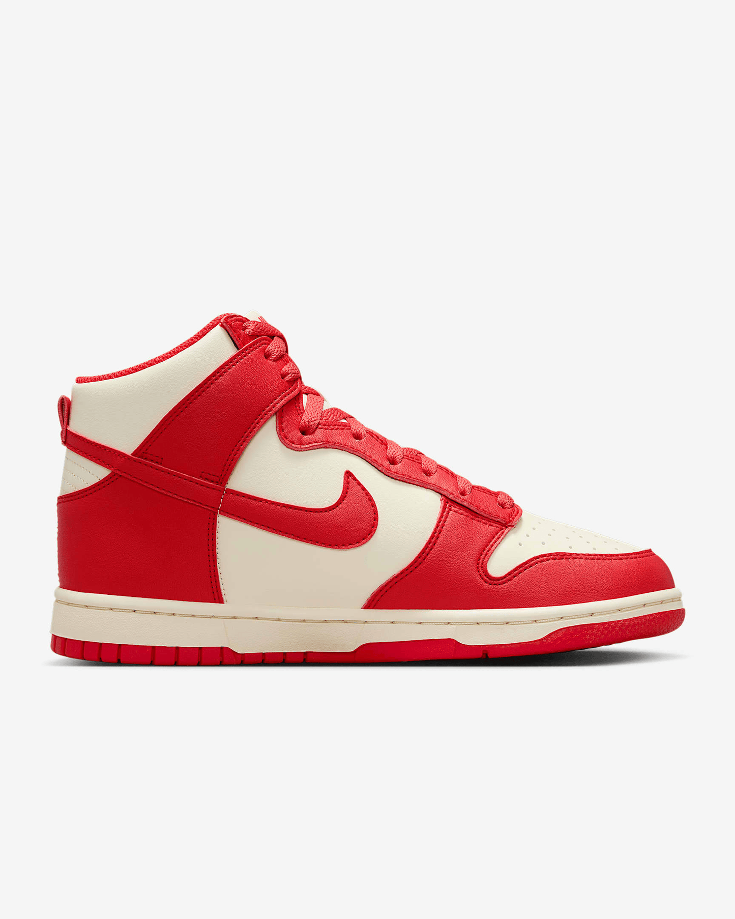Men's Nike Dunk High Light Crimson Shoes
