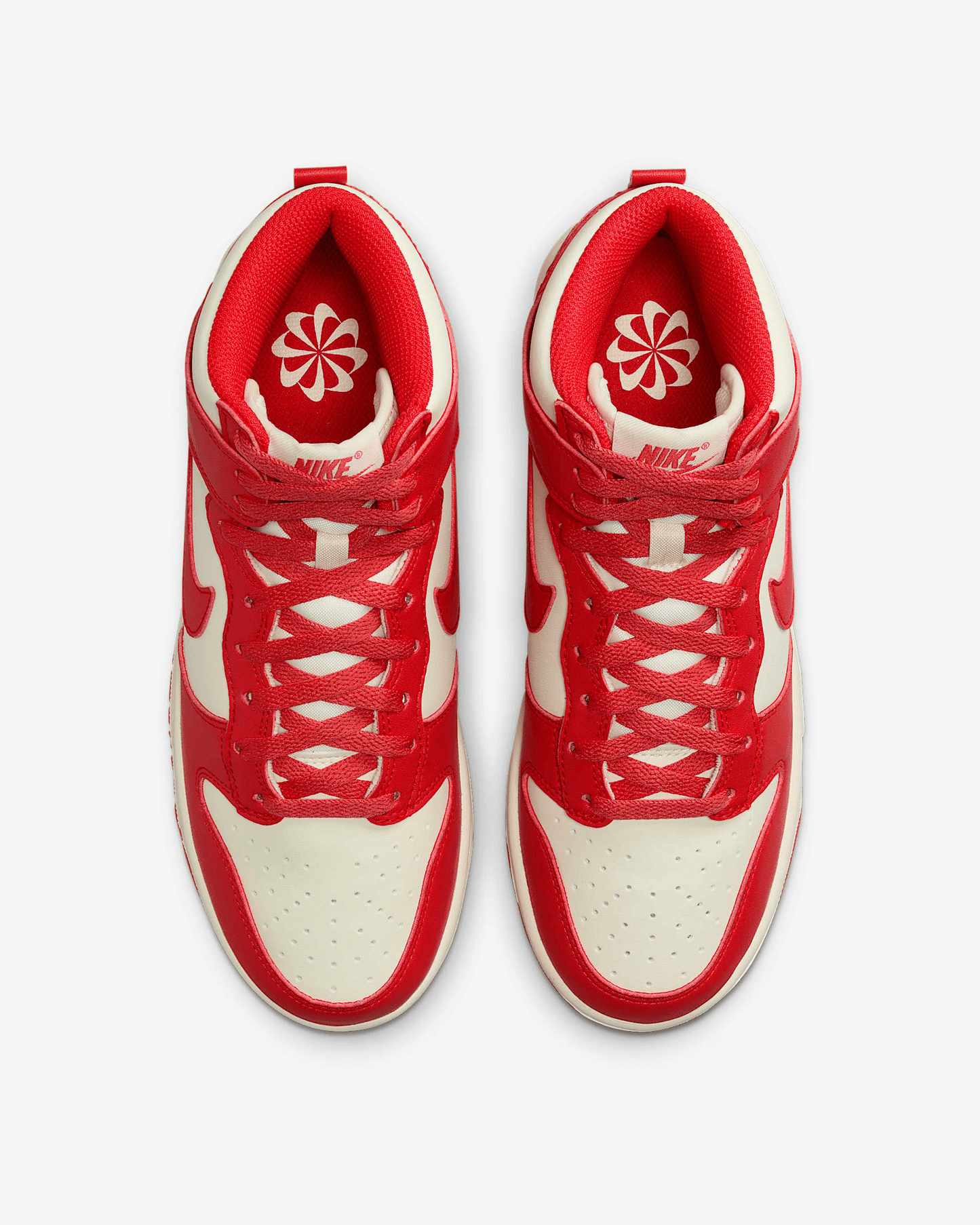 Men's Nike Dunk High Light Crimson Shoes