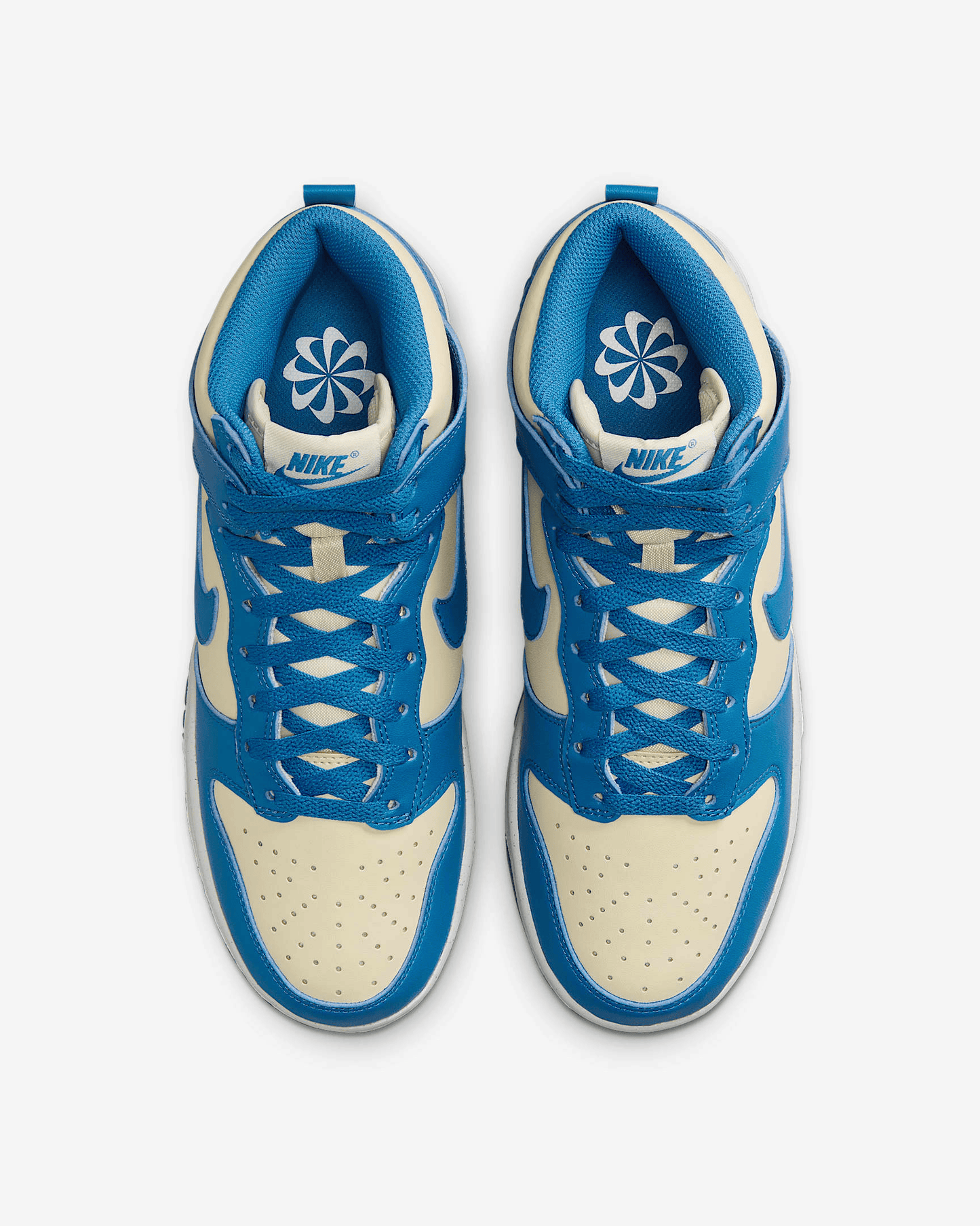 Men's Nike Dunk High Star Blue Shoes