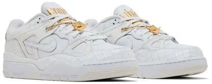 Men's Nigo x Air Force 3 Low SP 'White Metallic Gold' Shoes