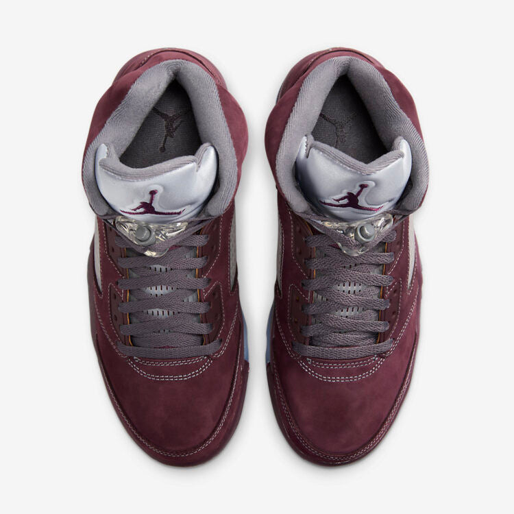 Men's Air Jordan 5 Burgundy Shoes