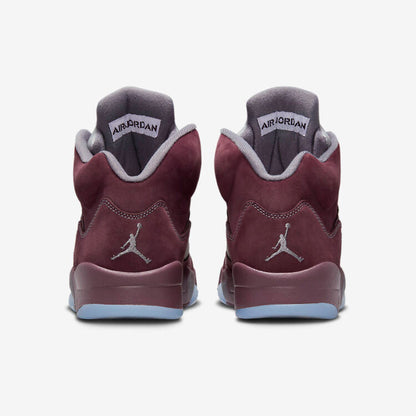 Men's Air Jordan 5 Burgundy Shoes