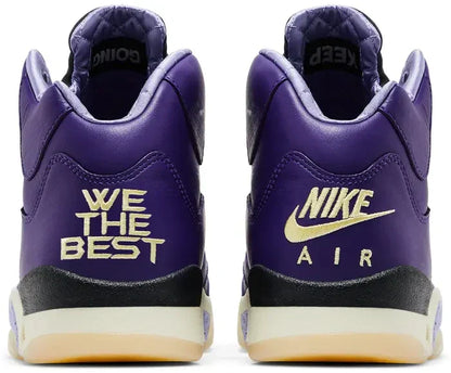 Men's DJ Khaled x Air Jordan 5 Retro 'We The Best - Court Purple' Shoes