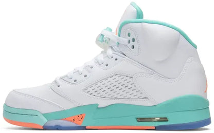 Men's Air Jordan 5 Light Aqua Shoes