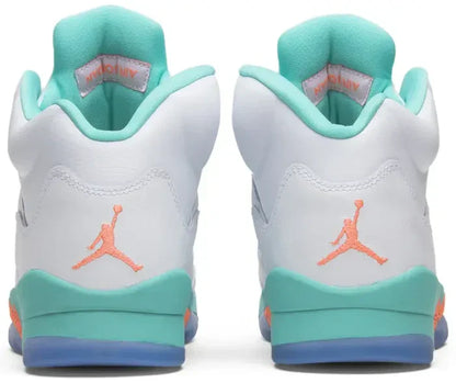 Men's Air Jordan 5 Light Aqua Shoes