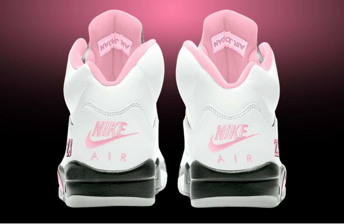 Men's Air Jordan 5 Medium Soft Pink Shoes