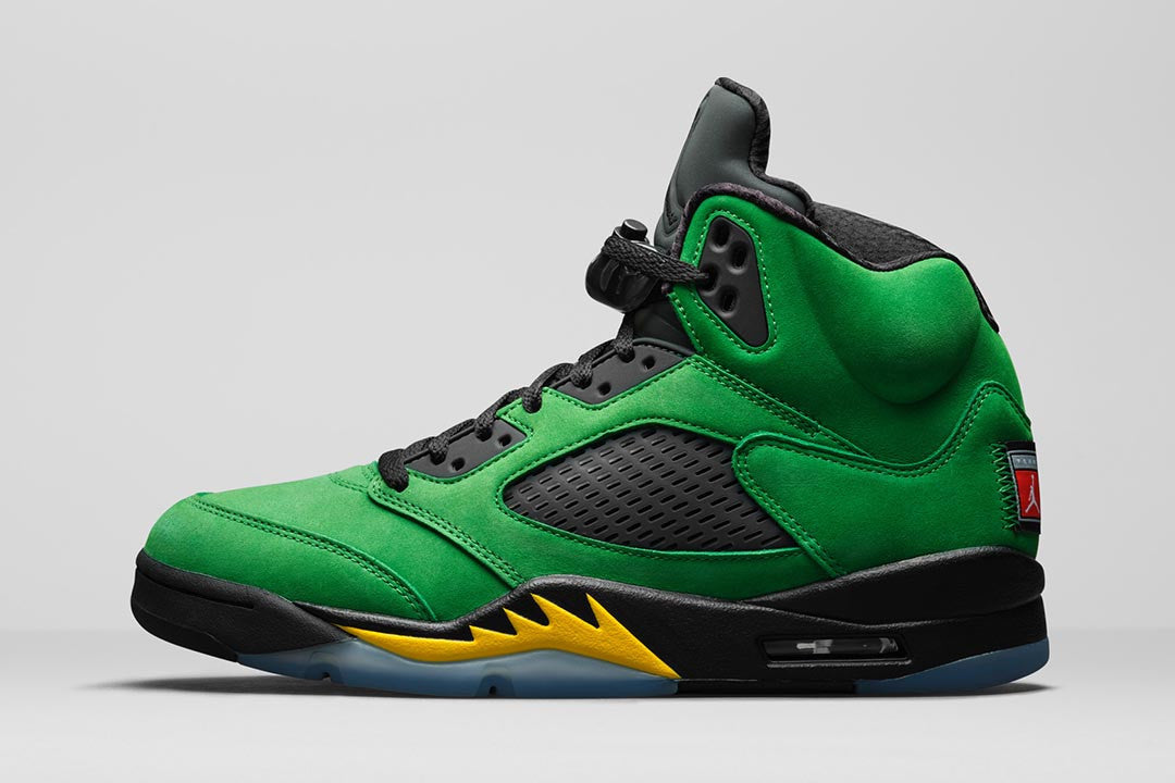 Men's Air Jordan 5 Oregon Shoes