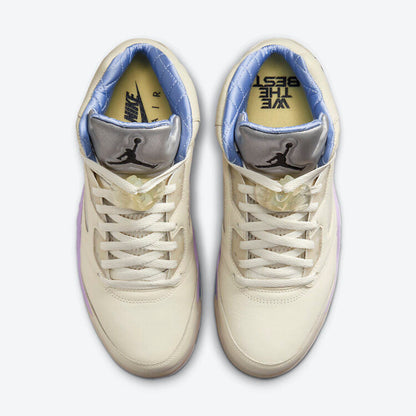 Men's Air Jordan 5 Sail Shoes