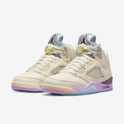 Men's Air Jordan 5 Sail Shoes