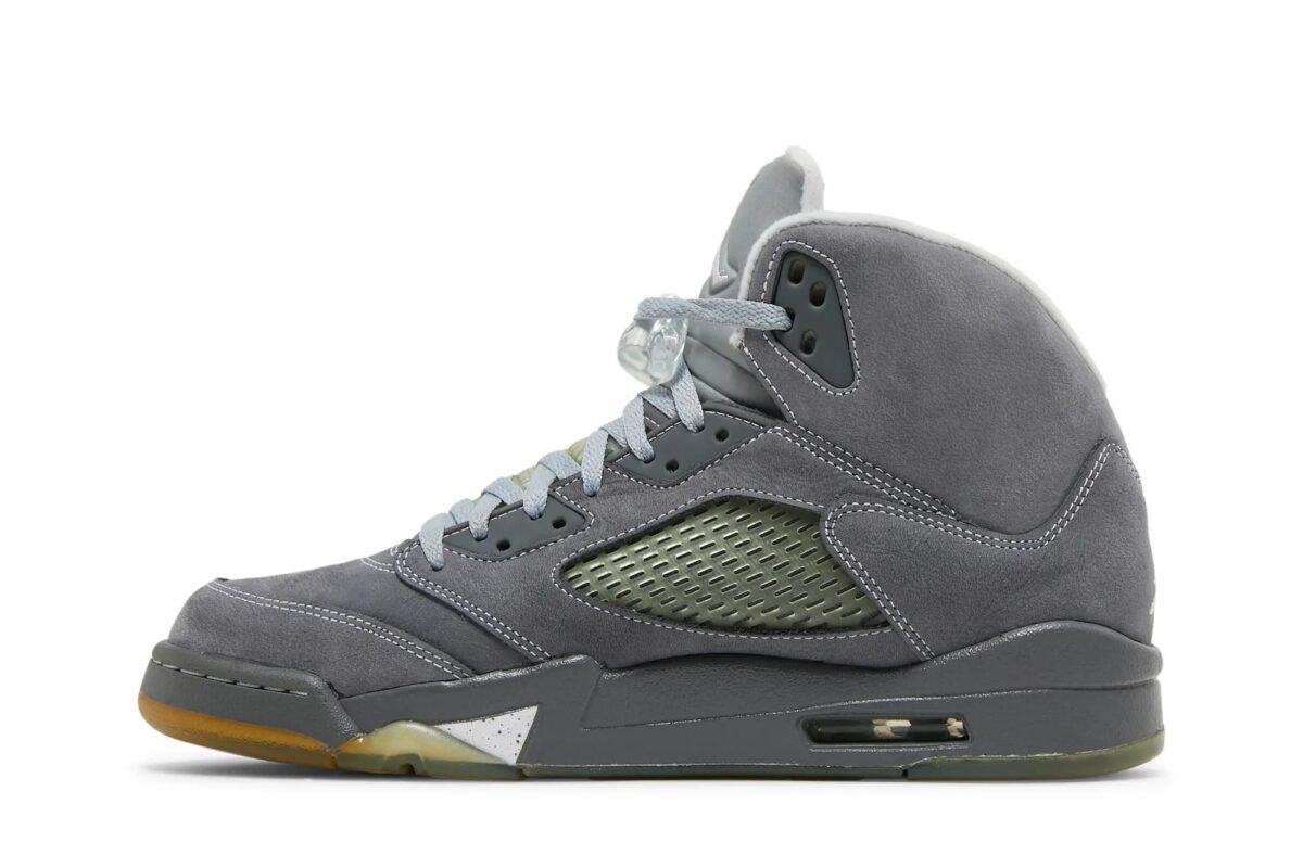 Men's Air Jordan 5 Wolf Grey Shoes