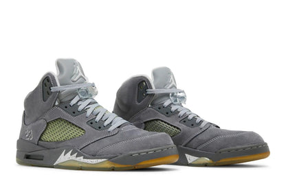 Men's Air Jordan 5 Wolf Grey Shoes