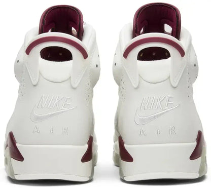 Men's Air Jordan 6 Maroon Shoes