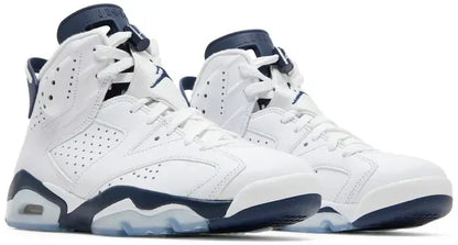 Men's Air Jordan 6 Midnight Navy Shoes