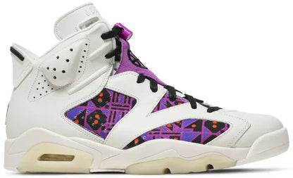 Men's Air Jordan 6 Quai 54 - Purple Shoes