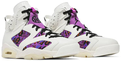 Men's Air Jordan 6 Quai 54 - Purple Shoes