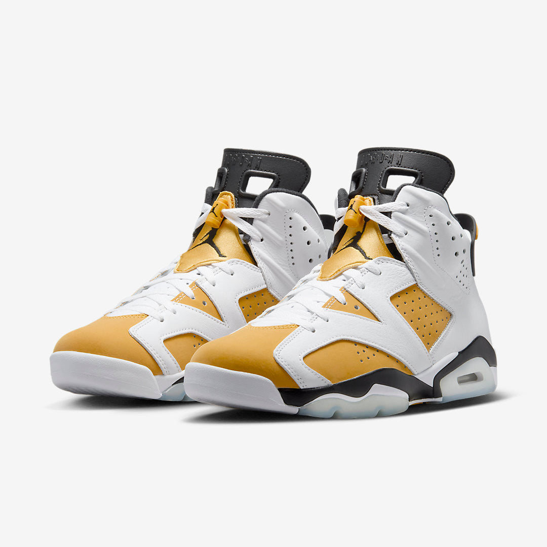 Men's Air Jordan 6 Yellow Ochre Shoes