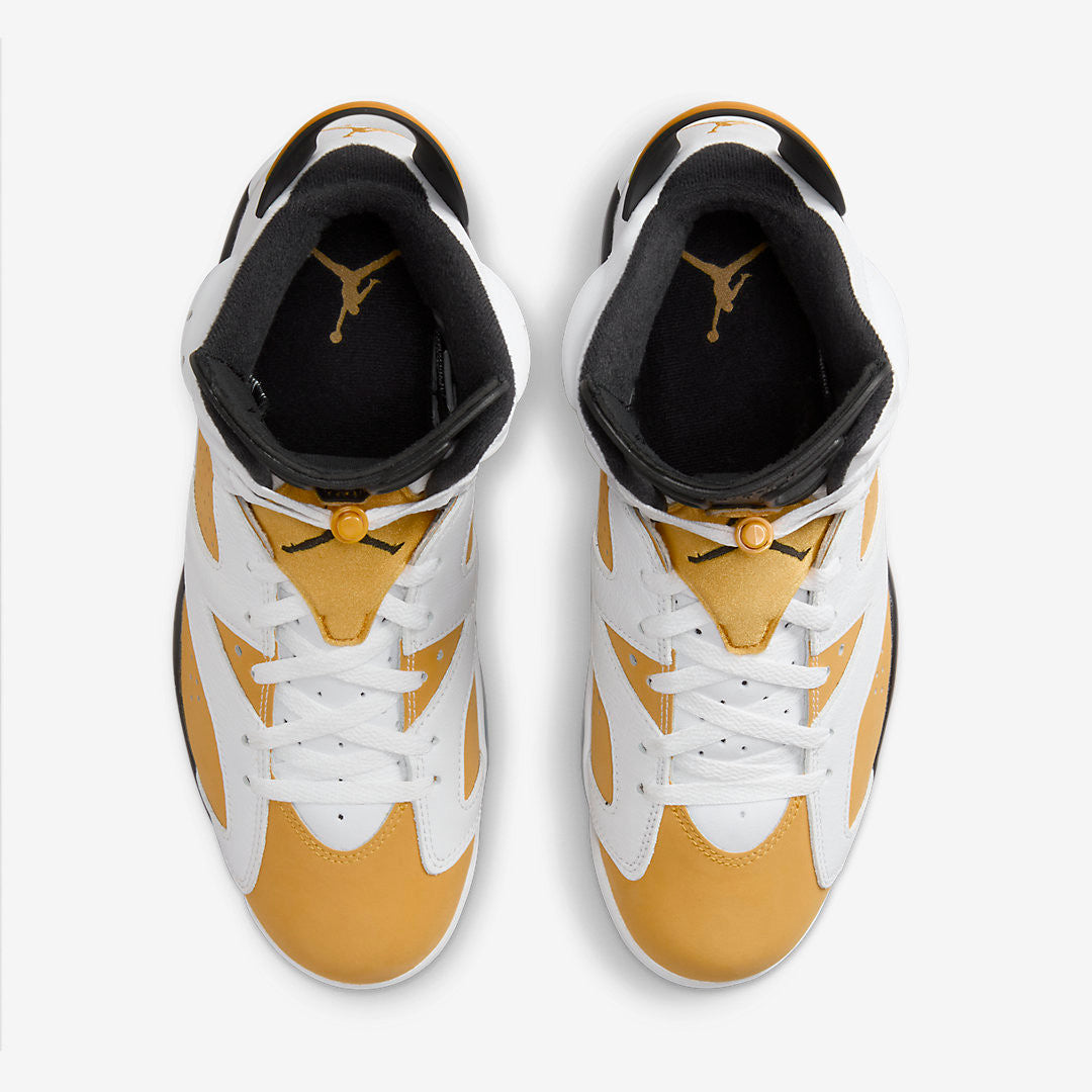 Men's Air Jordan 6 Yellow Ochre Shoes