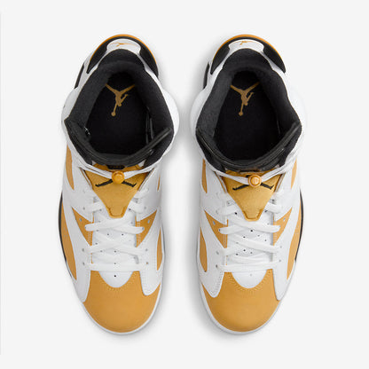 Men's Air Jordan 6 Yellow Ochre Shoes
