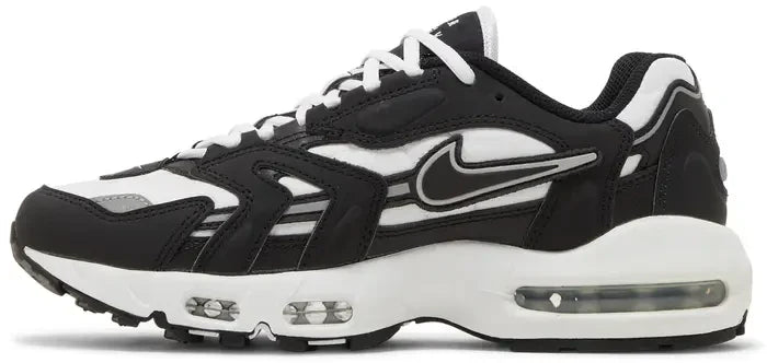 Men's Air Max 96 2 'White Black' Shoes