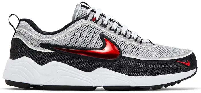 Men's Air Zoom Spiridon SP 'Silver Red' Shoes