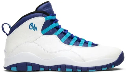 Men's Air Jordan 10 Retro 'Charlotte Hornets' Shoes