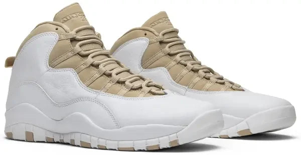 Men's Air Jordan 10 Retro 'Linen' 2005 Shoes