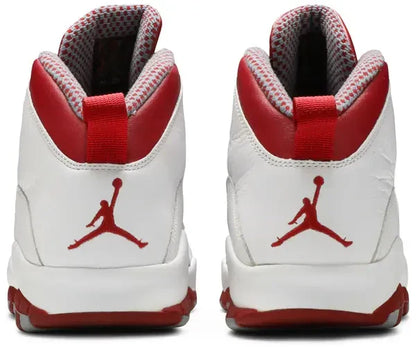 Men's Air Jordan 10 Retro 'Red Steel' 2005 Shoes