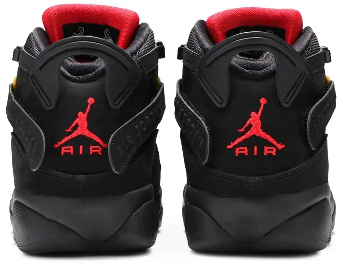 Men's Jordan 6 Rings 'Black Red Sulfur'' Shoes