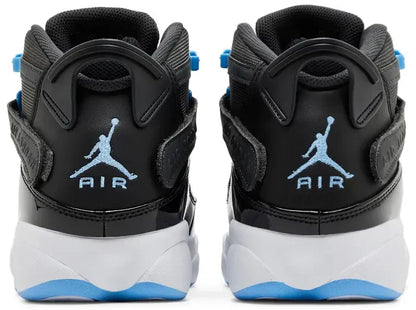 Men's Jordan 6 Rings 'Black University Blue'' Shoes