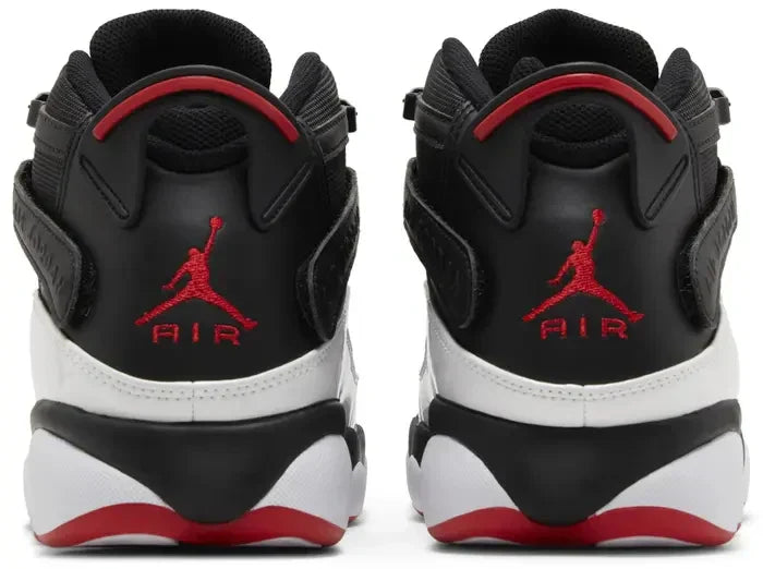 Men's Jordan 6 Rings 'Black Varsity Red'' Shoes