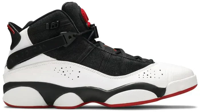 Men's Jordan 6 Rings 'Black White Gym Red' Shoes