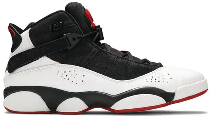 Men's Jordan 6 Rings 'Black White Gym Red' Shoes