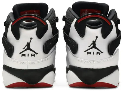 Men's Jordan 6 Rings 'Black White Gym Red' Shoes