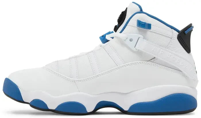 Men's Jordan 6 Rings 'White Dark Marina Blue' Shoes