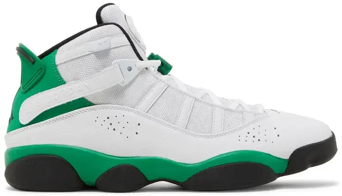 Men's Jordan 6 Rings 'White Lucky Green' Shoes