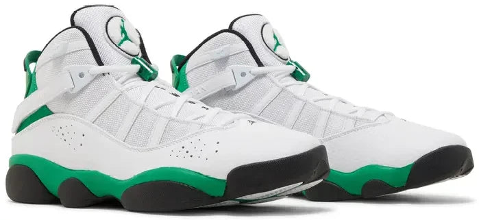 Men's Jordan 6 Rings 'White Lucky Green' Shoes