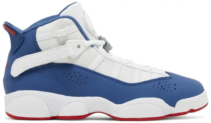 Men's Jordan 6 Rings 'White True Blue' Shoes